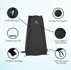 Pop Up Pod - Privacy Shower Tent, Dressing Room, or Portable Toilet Stall with Carry Bag for Camping