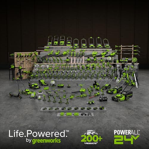 Greenworks 24V Cordless Brushless 400 in-lbs Drill/Driver+1950 in-lbs Impact Driver Combo