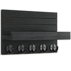 Decorative Key and Mail Holder for Wall  (9.8”W x 6.7”H x 4.2”D)