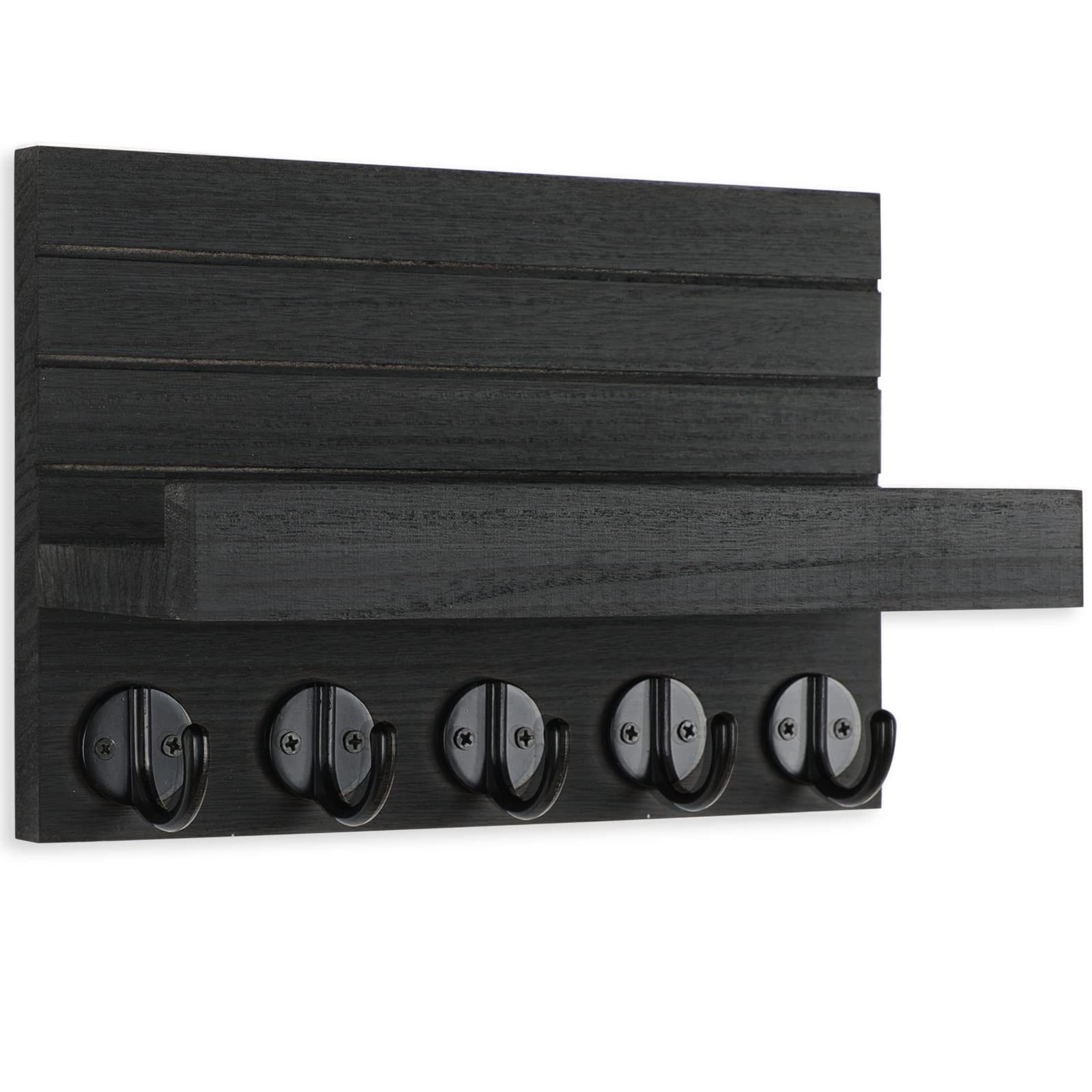 Decorative Key and Mail Holder for Wall  (9.8”W x 6.7”H x 4.2”D)