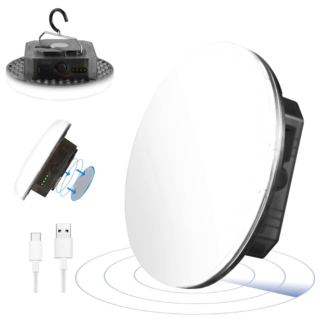 Rechargeable Camping Light with Motion Sensor and Radar