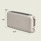 2 Slice Slim Toaster
