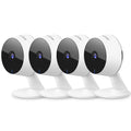 Set of Home Security Cameras (4pcs) [Wi-Fi, IOS & Android, Night Vision]