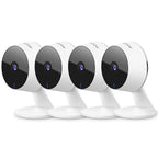 Set of Home Security Cameras (4pcs) [Wi-Fi, IOS & Android, Night Vision]