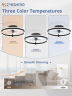 Ceiling Fans with Lights and Remote
