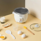 Rice Cooker  (3-Cup (Uncooked) / 6-Cup (Cooked), Small Rice Cooker)