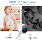 Set of Home Security Cameras (4pcs) [Wi-Fi, IOS & Android, Night Vision]