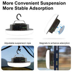 Rechargeable Camping Light with Motion Sensor and Radar