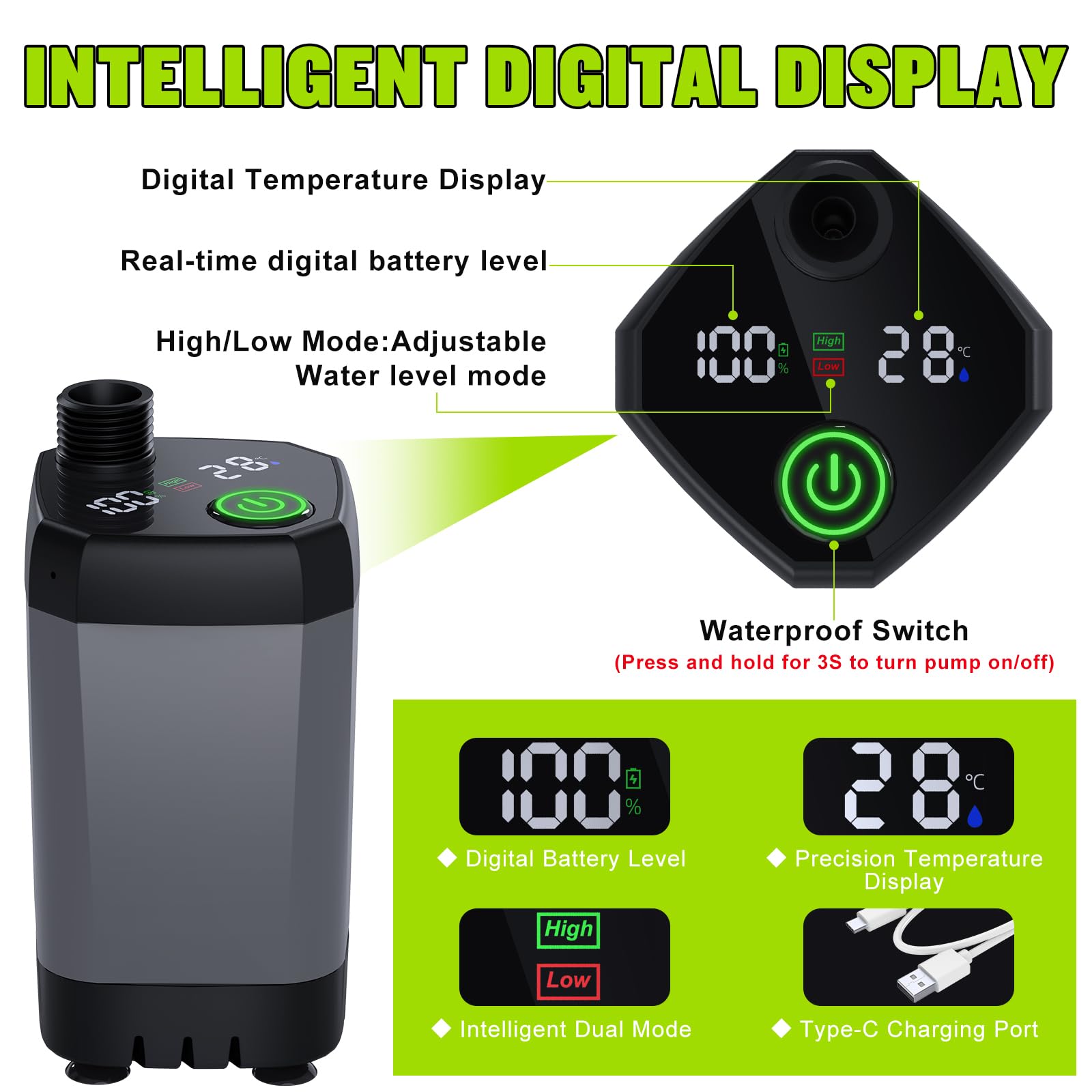 Spopal Portable Shower for Camping