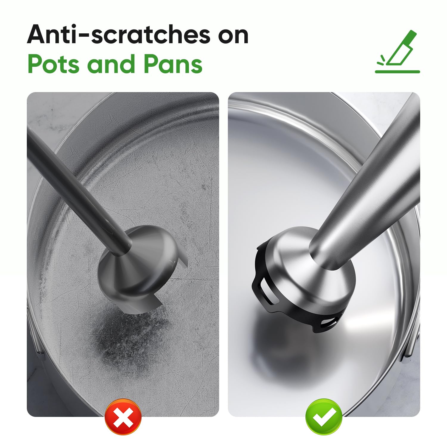 3 in 1 Corded Stick Hand Blenders 1100W