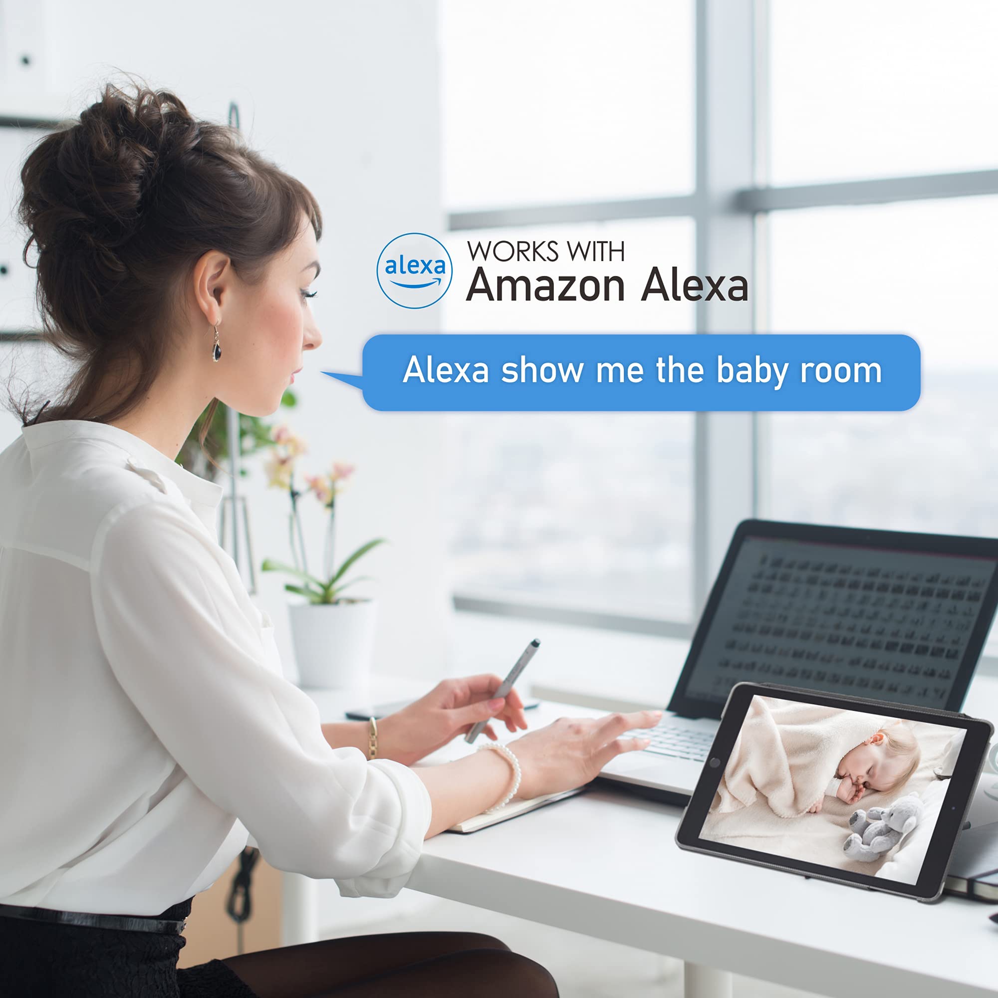 Set of Home Security Cameras (4pcs) [Wi-Fi, IOS & Android, Night Vision]