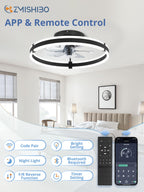 Ceiling Fans with Lights and Remote
