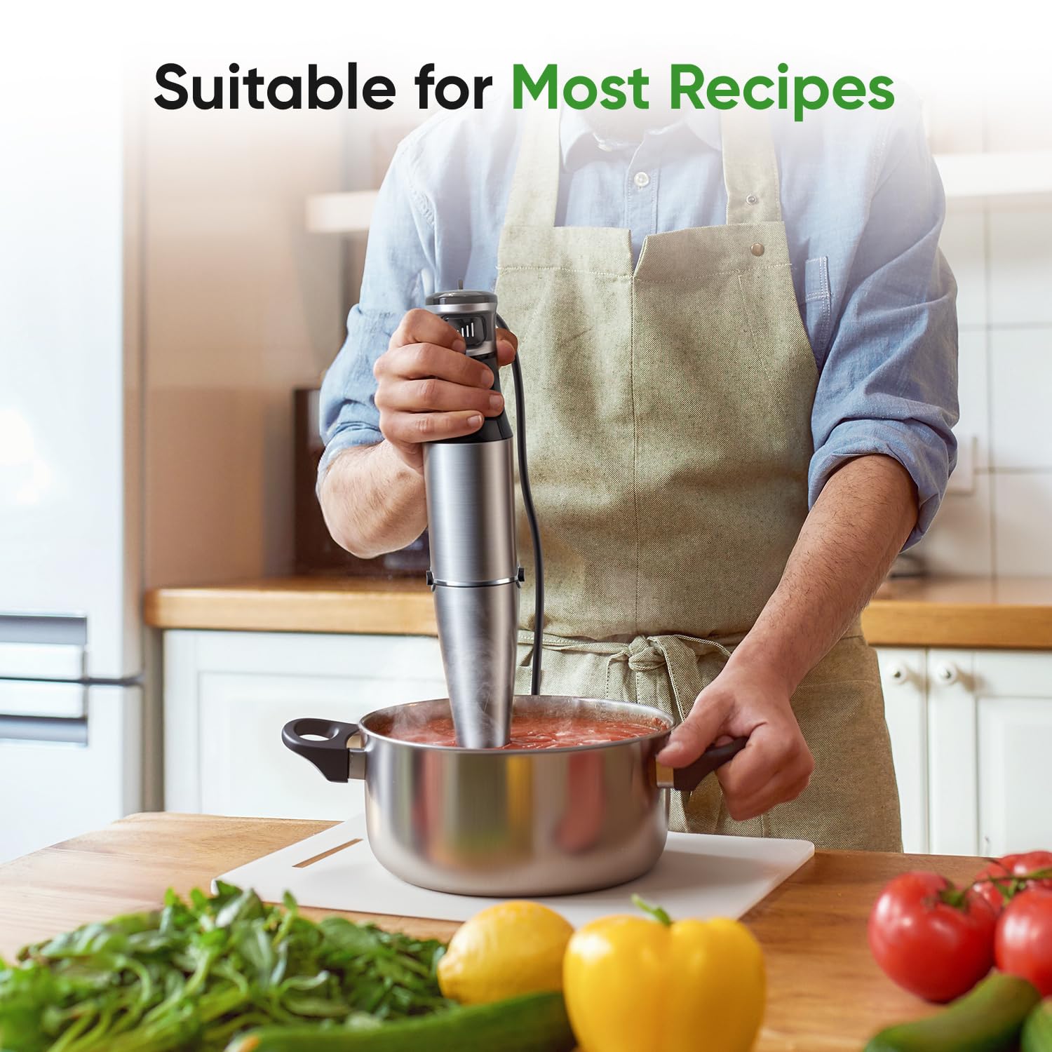 3 in 1 Corded Stick Hand Blenders 1100W