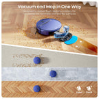 2-in-1 Mopping Robot Vacuum Cleaner with 2300Pa Suction