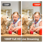 Set of Home Security Cameras (4pcs) [Wi-Fi, IOS & Android, Night Vision]