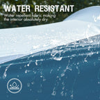 Portal 6 Person Family Waterproof Camping Tent with Screen Porch