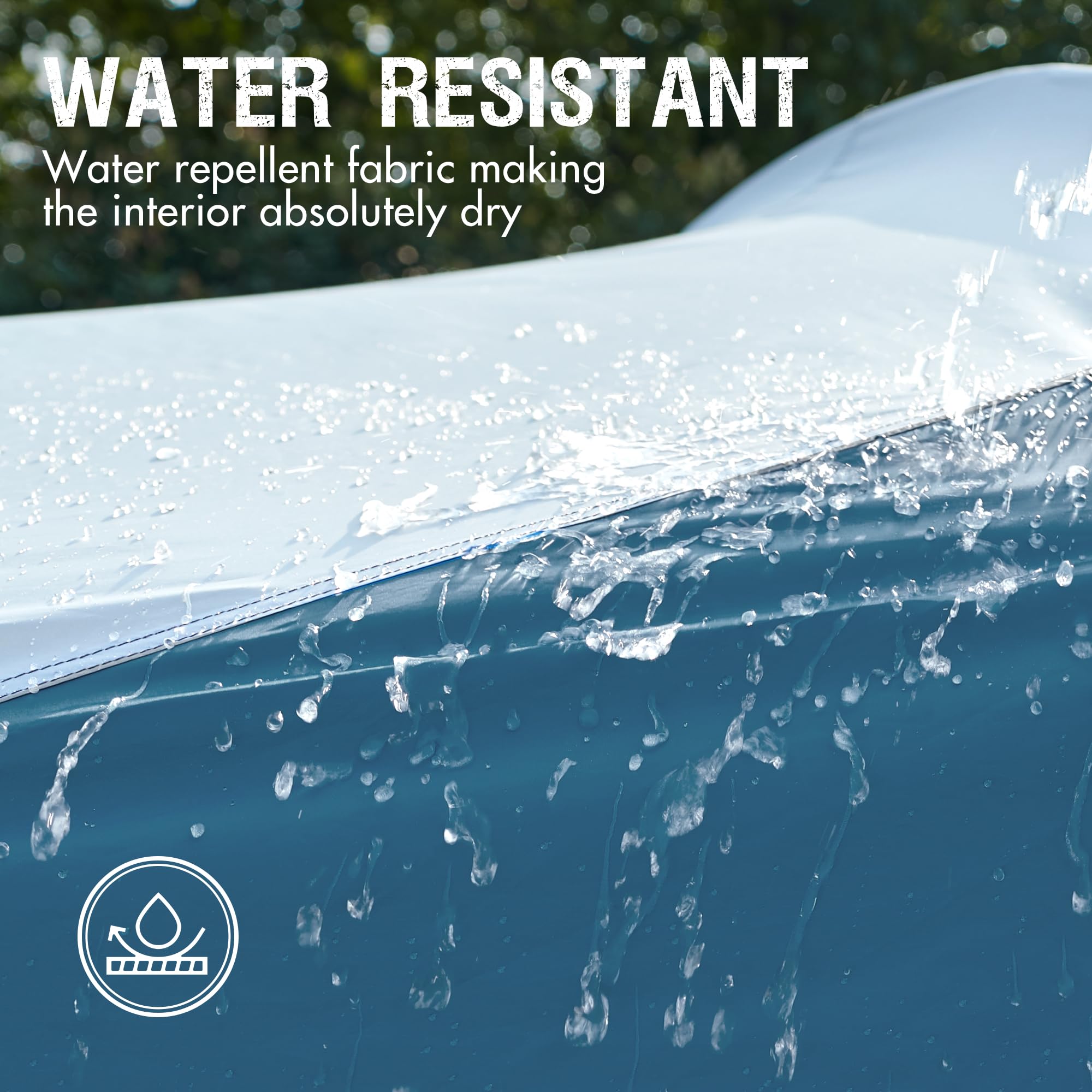 Portal 6 Person Family Waterproof Camping Tent with Screen Porch