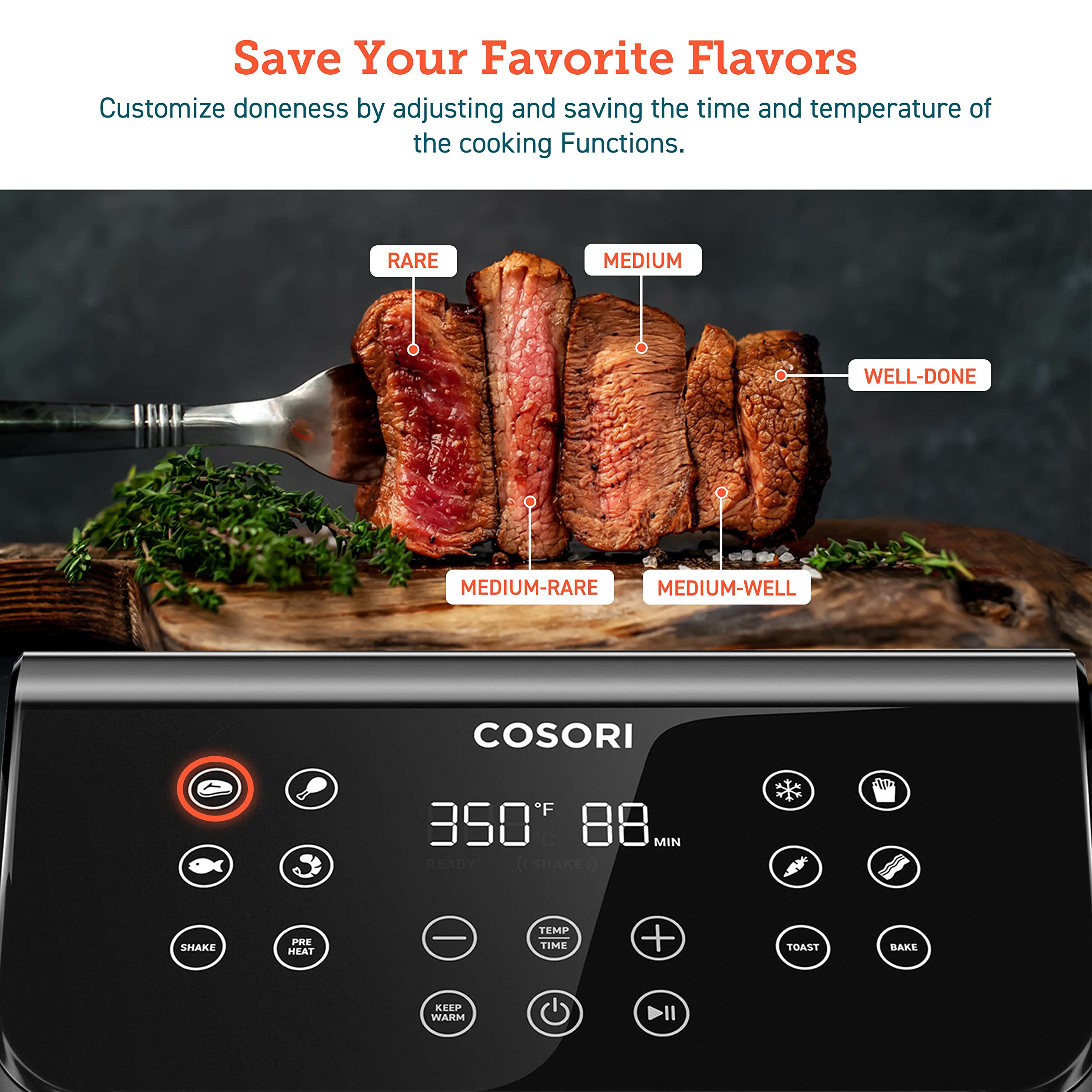 COSORI 12-in-1 Air Fryer 5.8QT