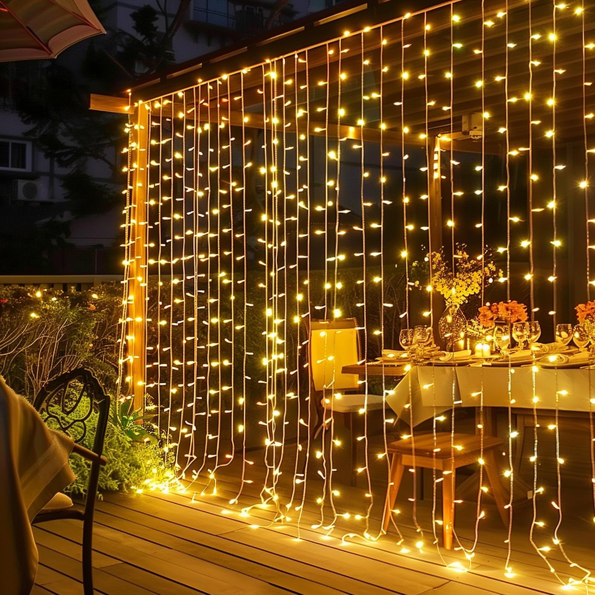 Christmas Outdoor Hanging String Lights
